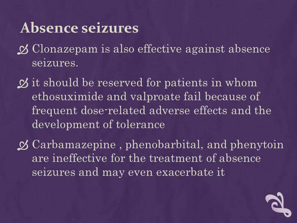 Klonopin for seizure disorder